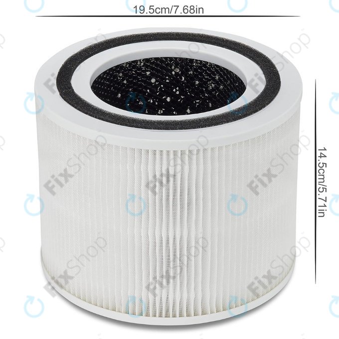 Levoit Core 300, 300s, P350 - HEPA-Filter (Aktivkohle)