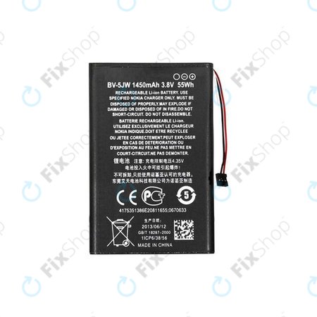 Nokia Lumia 800, N9 - Akku Batterie BV-5JW 1450mAh