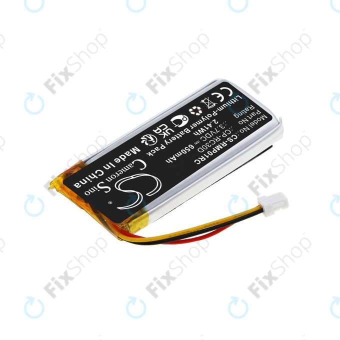 Akku batterie für Razer Naga Pro, Basilisk Ultimate, 650mAh, Li-Pol, 3.7V, CP-RC30D, HQ