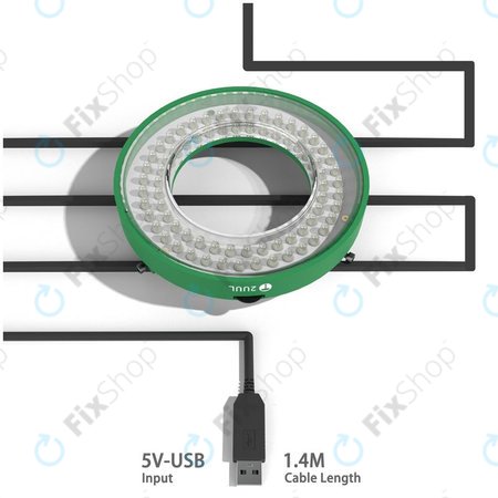 2UUL - Einstellbare LED-Mikroskoplampe