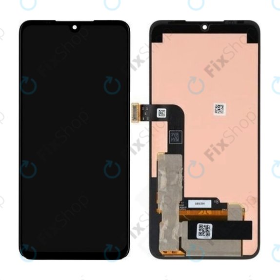 LG G8X ThinQ - LCD Display + Touchscreen Front Glas TFT