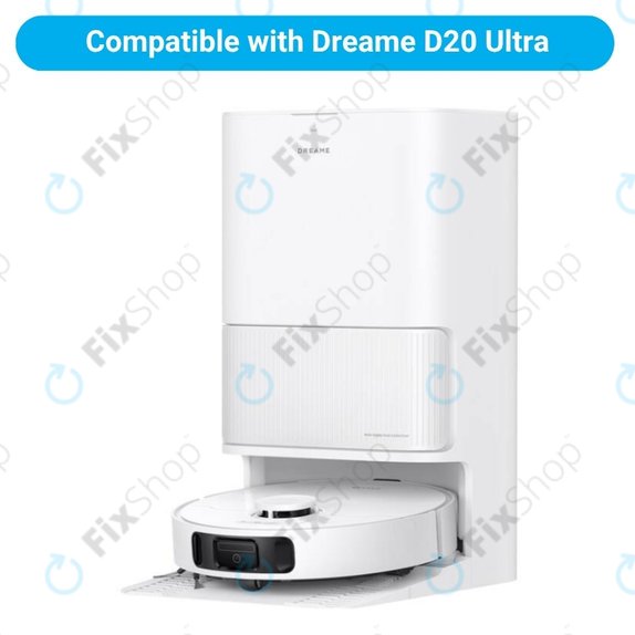 Ersatzteilset für Dreame D20 Ultra (1x Hauptbürste, 2x Filter, 2x Seitenbürste, 4x Wischtuch, 2x Staubbeutel)