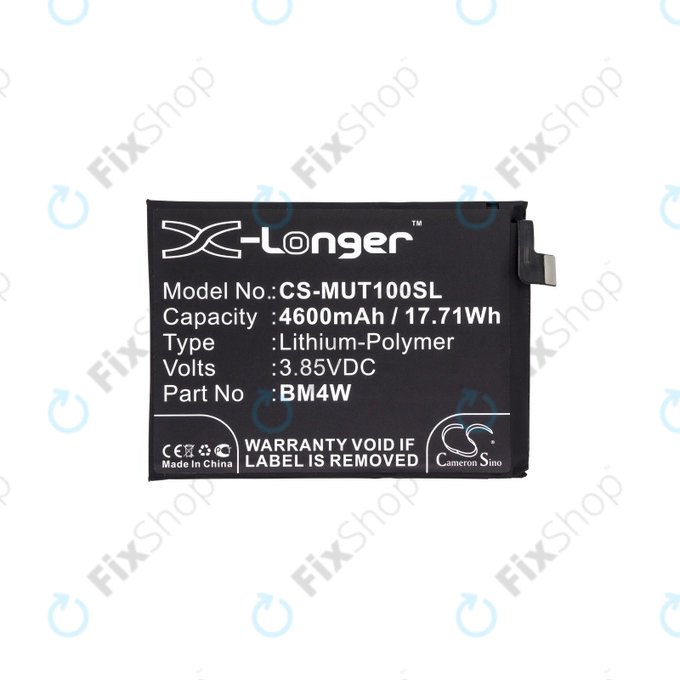 Xiaomi Mi 10T Lite 5G, Redmi Note 9 Pro 5G - Akku Batterie BM4W 4600mAh HQ