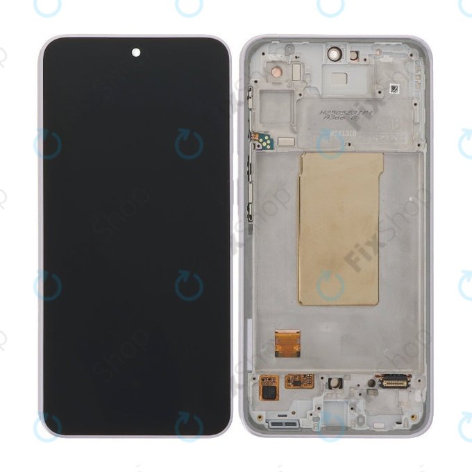 Samsung Galaxy A36 A366E - LCD Display + Touchscreen Front Glas + Rahmen (Awesome Lavender) TFT