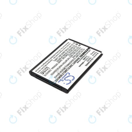 Batterie für Steelseries 61298rx, Siberia 840, 900mAh, Li-Ion, 3.7V, 160240, HQ