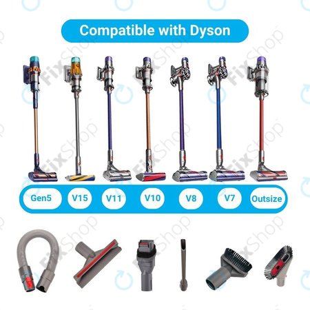 Dyson V-series, Outsize - Satz Zusätzlicher Düsen (6Stk.)