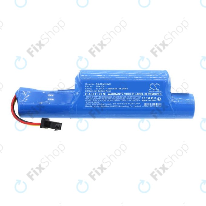 Akku batterie für Sencor SRV 2230TI, 2600mAh, Li-Ion, 10.8V, SRX 1001, HQ