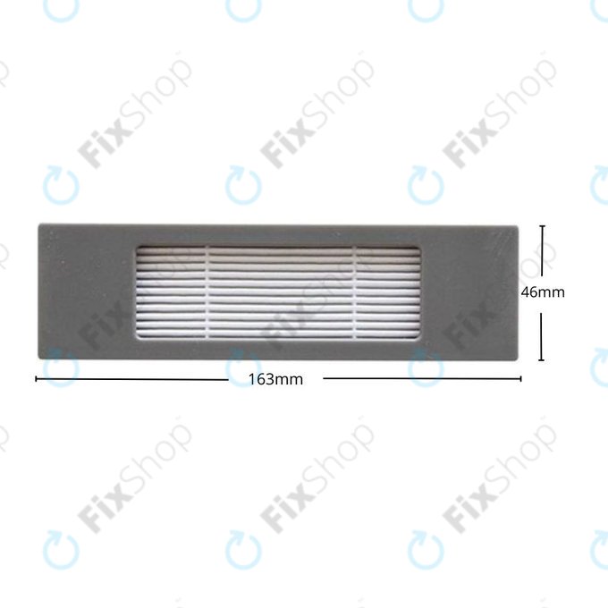 Staubfilter, 2 Stk. für Ecovacs Deebot N-series, T-series, Ozmo-series