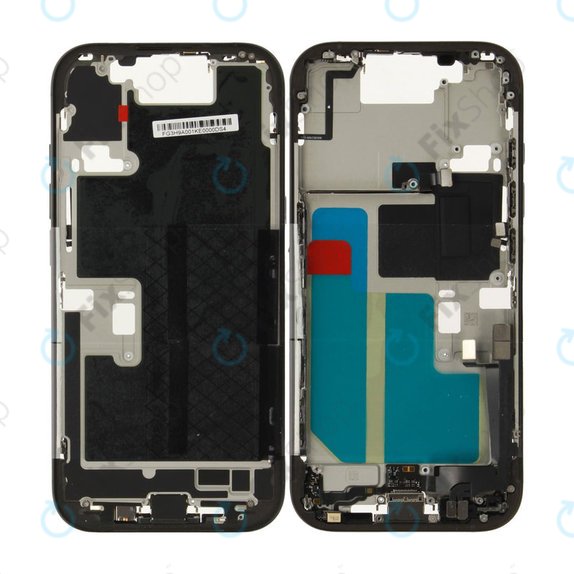 Mittelrahmen mit Batterie für iPhone 16 Pro | Black Titanium | ZD076-00689 | Genuine Apple