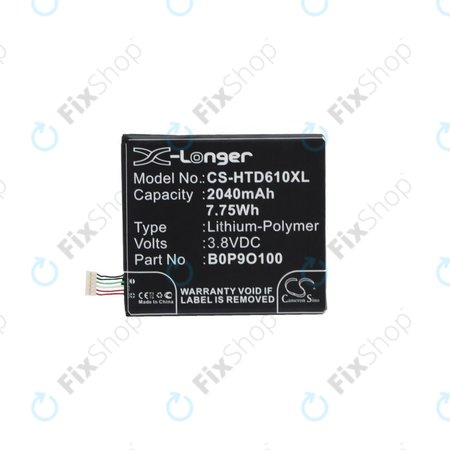 HTC Desire 610 A3 - Akku Batterie B0P9O100 2040mAh HQ