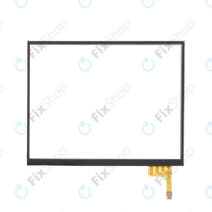 Unteres Touchscreen-Glas mit Klebestreifen für Nintendo DS Lite