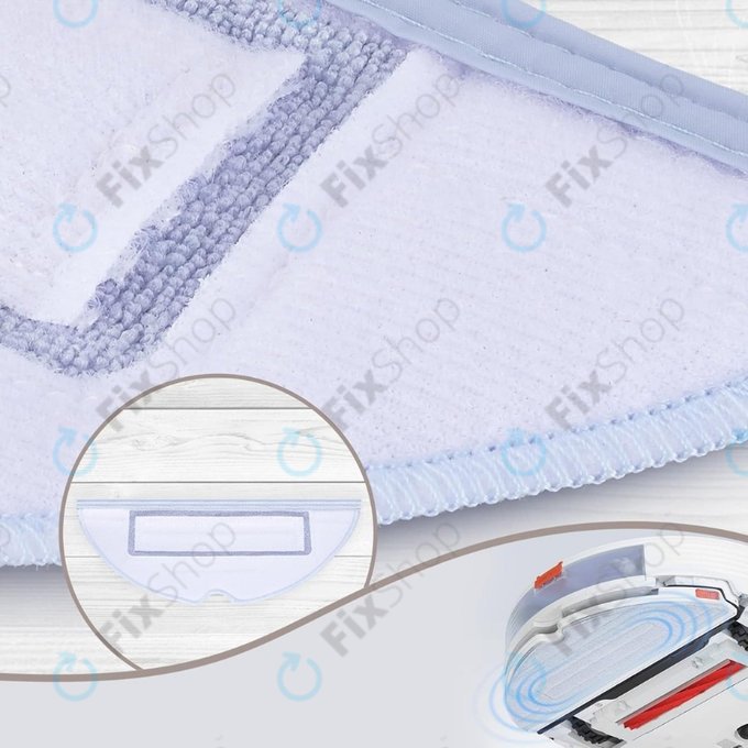 Xiaomi Roborock S7, S7+, S7 MaxV, S7 MaxV Ultra, S7 Pro Ultra, S8, S8+, T7S Plus - Wischtuch (Mikrofaser)