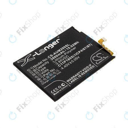 Akku batterie für Asus Zenfone Max M2, 3900mAh, Li-Pol, 3.85V, C11P1805 (1ICP4/67/87), HQ