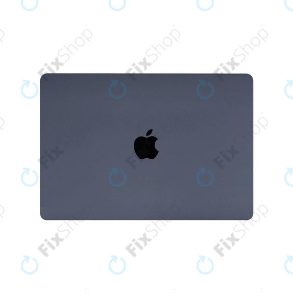 LCD-Display für MacBook Air 15", A3114 (2024), mit Frontglas und Deckel, Midnight, 661-40262, Genuine Apple
