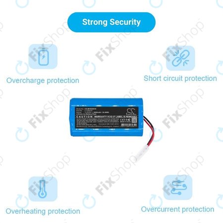 Xiaomi Essential (Mijia G1), Flyco FC-series, myVacBot SN500, Panasonic MC-series, Phicomm X3, Puppy R-series - Akku Batterie Li-026418 Li-Ion 14.8V 2600mAh HQ
