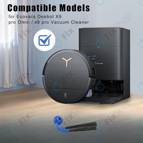 Seitenbürste, 2 Stk. für Ecovacs Deebot X9 Pro Omni, X9 Pro