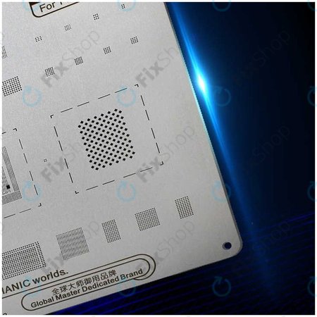 Mechanic iTin 25 - Mutterplatine Stahlschablone für iPhone X