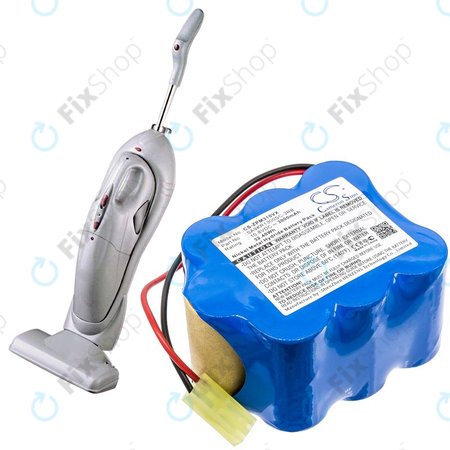 Akku batterie für Zepter LMG-310, 9P-130, 3000mAh, Ni-MH, 10.8V, SA9KR1300SC-3RB, HQ