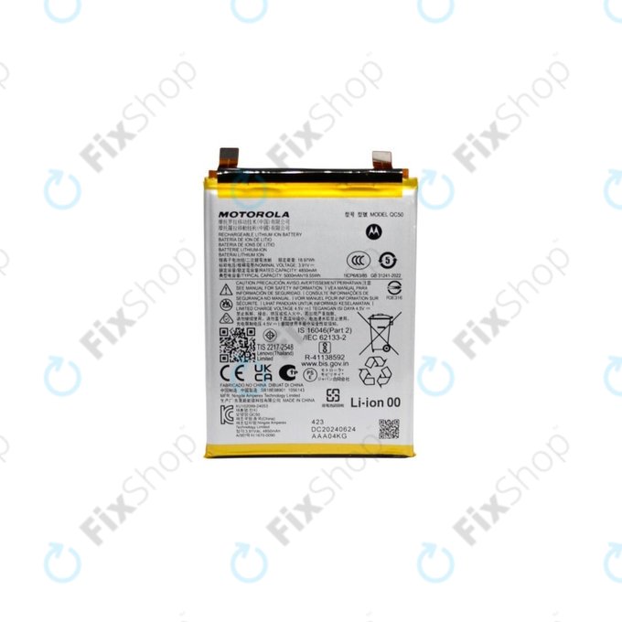 Motorola Edge 50 Fusion - Akku Batterie QC50 5000mAh - SB18E08901 Genuine Service Pack