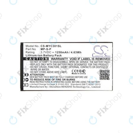 myPhone 3010 Classic - Akku Batterie MP-S-P 1250mAh HQ