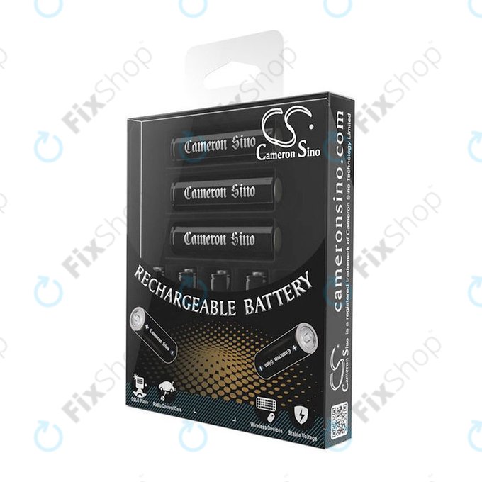 Wiederaufladbare Batterie, CameronSino AA, 8Stk., 2200mAh, Ni-MH, 1.2V, –, HQ