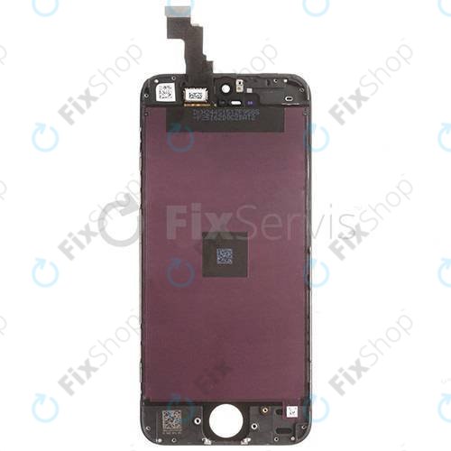 Apple iPhone 5C - LCD Display + Touchscreen Front Glas + Rahmen (Black) TFT