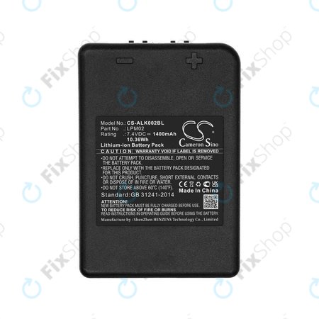 Akku batterie für Autec Funkfernsteuerung Air, Modular AJM, 1400mAh, Li-Ion, 7.4V, LPM02, HQ