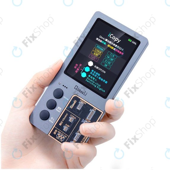 QianLi iCopy Plus 2.2 - True Tone, Lichtsensor, Vibrationsprogrammierer & Batterietester (iPhone 7 - 11 Pro Max)