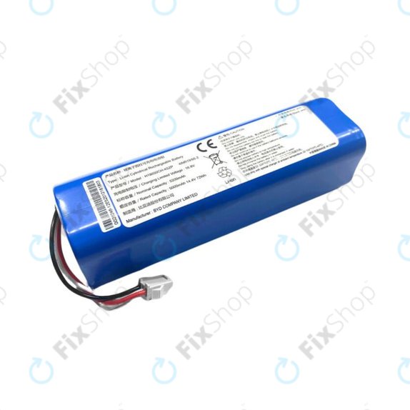 Xiaomi Roidmi EVA, EVE Plus, Viomi S9, Lenovo T1 Pro, Lydsto R1, R1 Pro, S1, S1 Pro, G2, Honiture Q6 SE, Q6 Pro - Akku Batterie NR18650, M26-4S2P, SUN-INTE-181, H18650CH-4S2P, XJT-2P4S-5 Li-Ion 14.4V