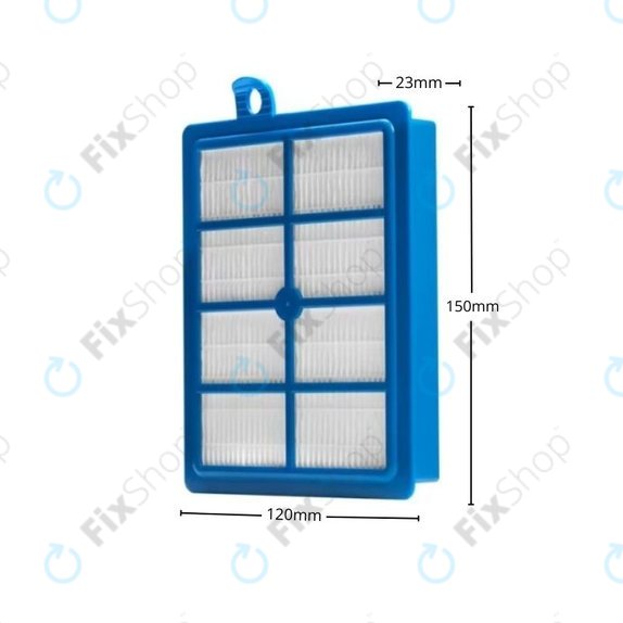 HEPA-Filter, 2 Stk. für Electrolux, AEG, Philips, Tornado, Volta