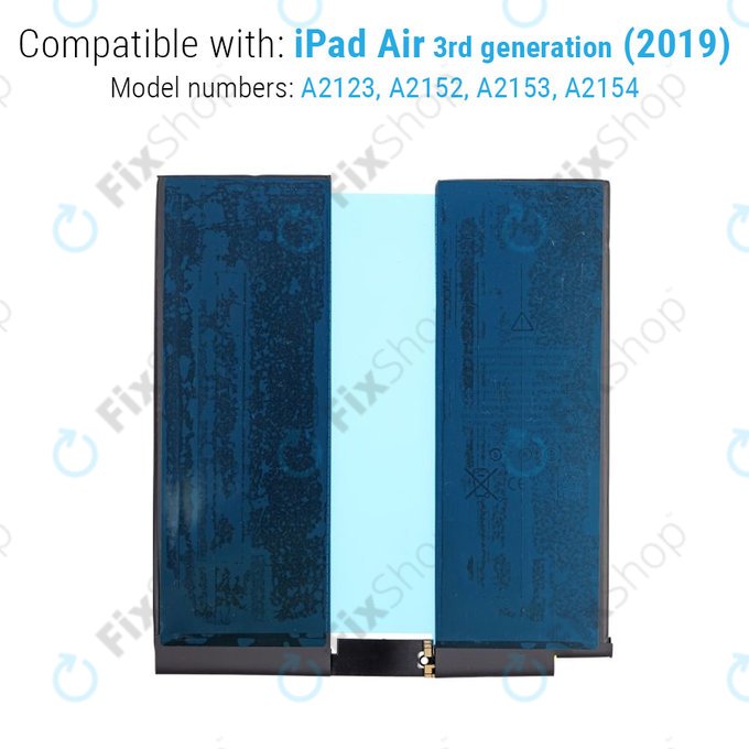 Apple iPad Air (3rd Gen 2019) - Akku Batterie 8134mAh