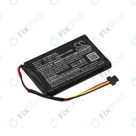 Batterie für TomTom Go 610, 1100mAh, Li-Ion, 3.7V, LAHA1111107, HQ