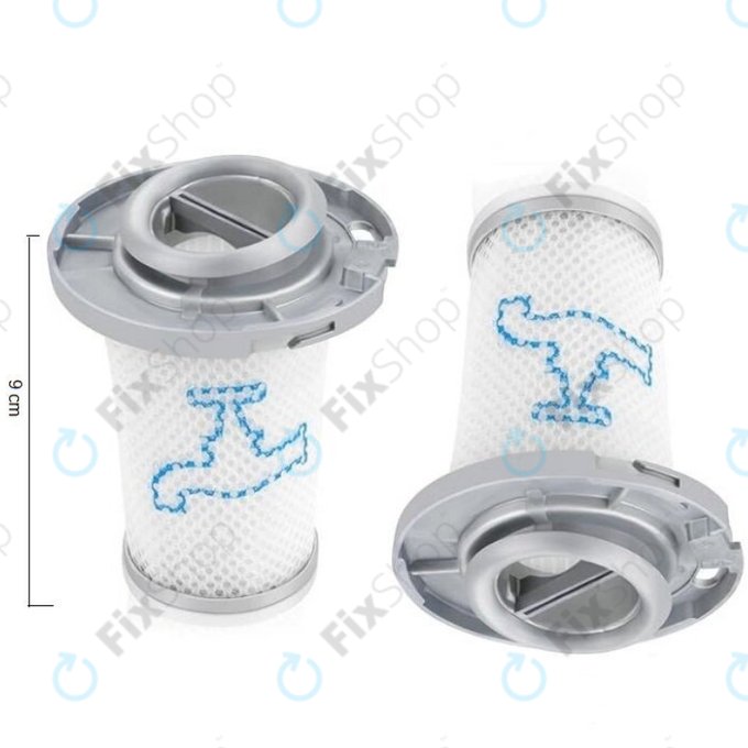 Staubfilter ZR009006, 2 Stk. für Rowenta X-Force, X-Pert, X-Combo