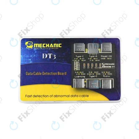 Mechanic DT3 - Data Cable Tester (Lightning, USB-C, microUSB)