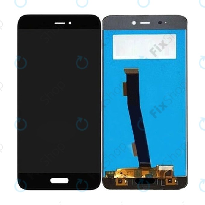 Xiaomi Mi 5 - LCD Display + Touchscreen Front Glas (Black) TFT