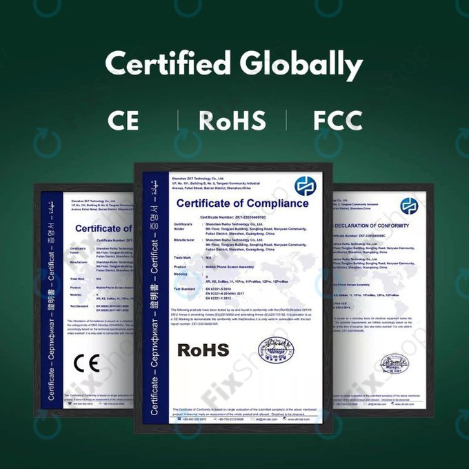 Apple iPhone 15 Plus - LCD Display + Touchscreen Front Glas + Rahmen Soft OLED FixPremium