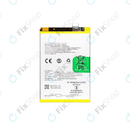 Oppo A78 - Akku Batterie BLP923 5000mAh