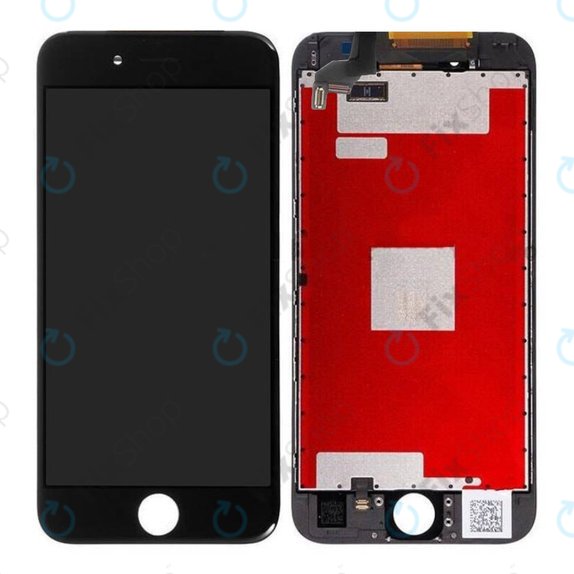 Display für iPhone 6S, Black, Touchscreen-Glas mit Rahmen, Refurbished