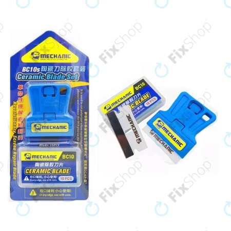 Mechanic BC10S - Satz Keramikklingen mit hoher Schärfe