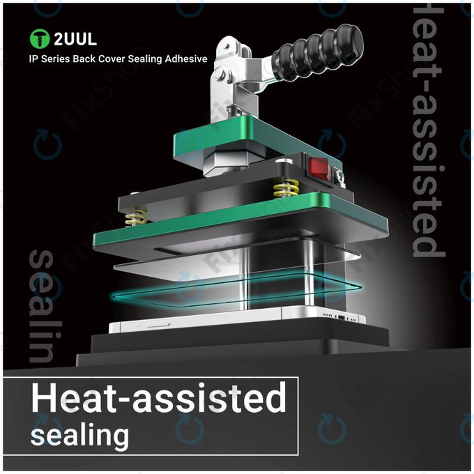 Hintere Glasscheibe Dichtungs-Klebestreifen für iPhone 14 Plus, 2UUL BA14PS, (5Stk.)