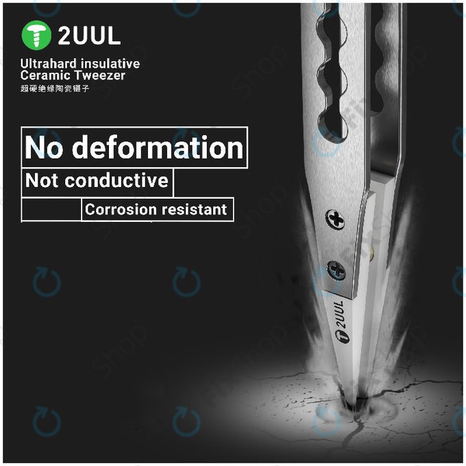 Präzisionspinzette, keramikisoliert, 2UUL TW31