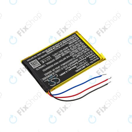 Batterie für JBL Clip 2, 800mAh, Li-Pol, 3.7V, GSP383555, HQ