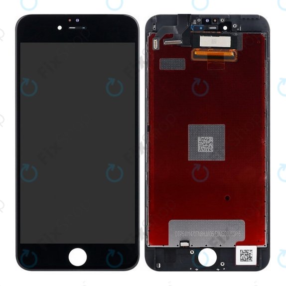 Apple iPhone 6S Plus - LCD Display + Touchscreen Front Glas + Rahmen (Black) Refurbished