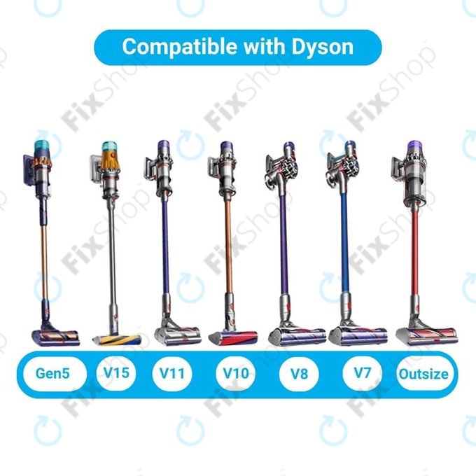 Dyson V-series, Outsize - Bodendüse