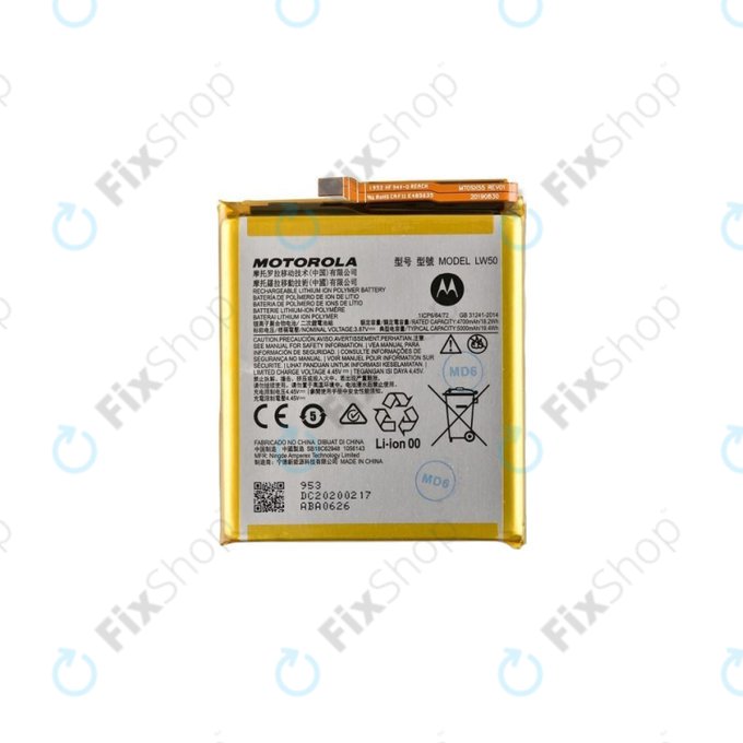 Motorola Edge Plus - Akku Batterie LW50 5000mAh - SB18C62948 Genuine Service Pack