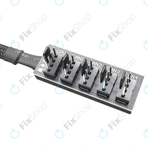 PWM Lüfter Hub, 4-Pin, für 5 Lüfter
