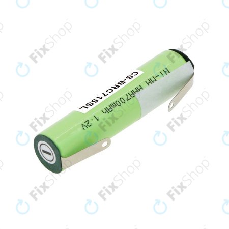 Akku batterie für Philips Norelco QC5055, Braun FreeControl 1715, 700mAh, Ni-MH, 1.2V, 4HGAE-LFU, HQ