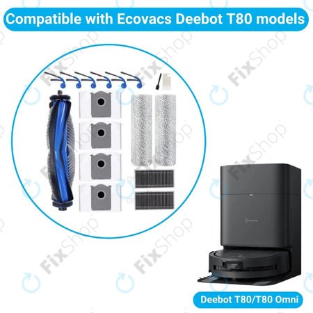 Ecovacs T80 Omni, T80 - Komplett-set