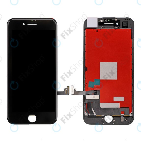 Apple iPhone 7 - LCD Display + Touchscreen Front Glas + Rahmen (Black) TFT