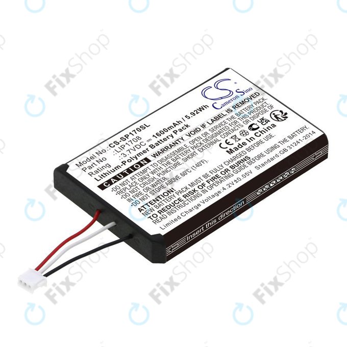 Akku batterie für Sony PS5 DualSense, 1600mAh, Li-Pol, 3.7V, LIP1708, HQ